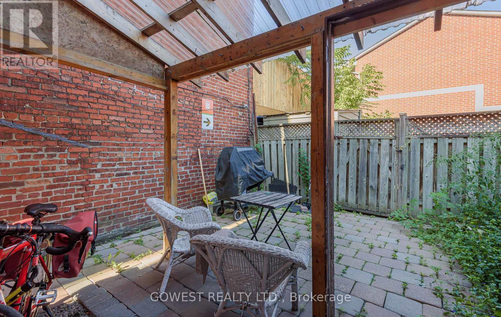 B - 1538 Dupont Street, Toronto, ON - Outdoor With Deck Patio Veranda With Exterior