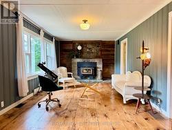 Ample sized living room for entertainment. -