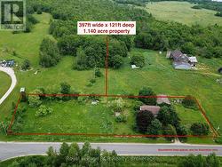 Approx. 400ft of road frontage. -