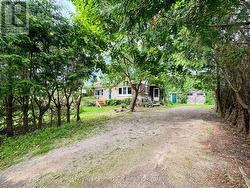 Double wide driveway. -