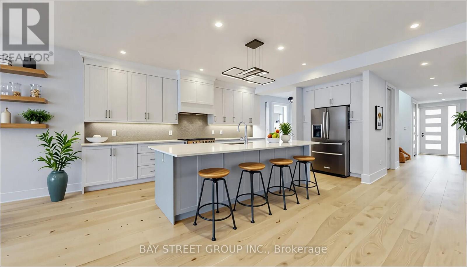 virtual staging - 2267 Fifth Line W, Mississauga, ON - Indoor Photo Showing Kitchen With Upgraded Kitchen