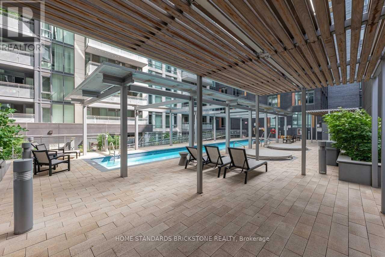1221 - 525 Adelaide Street W, Toronto, ON - Outdoor With In Ground Pool With Exterior