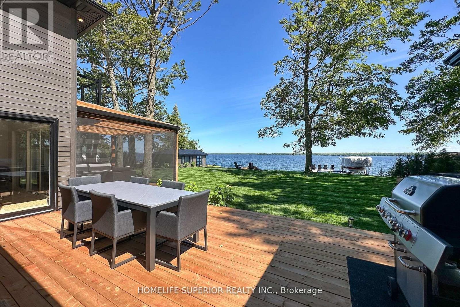 110 West Bay Boulevard, Kawartha Lakes (Bexley), ON - Outdoor With Deck Patio Veranda