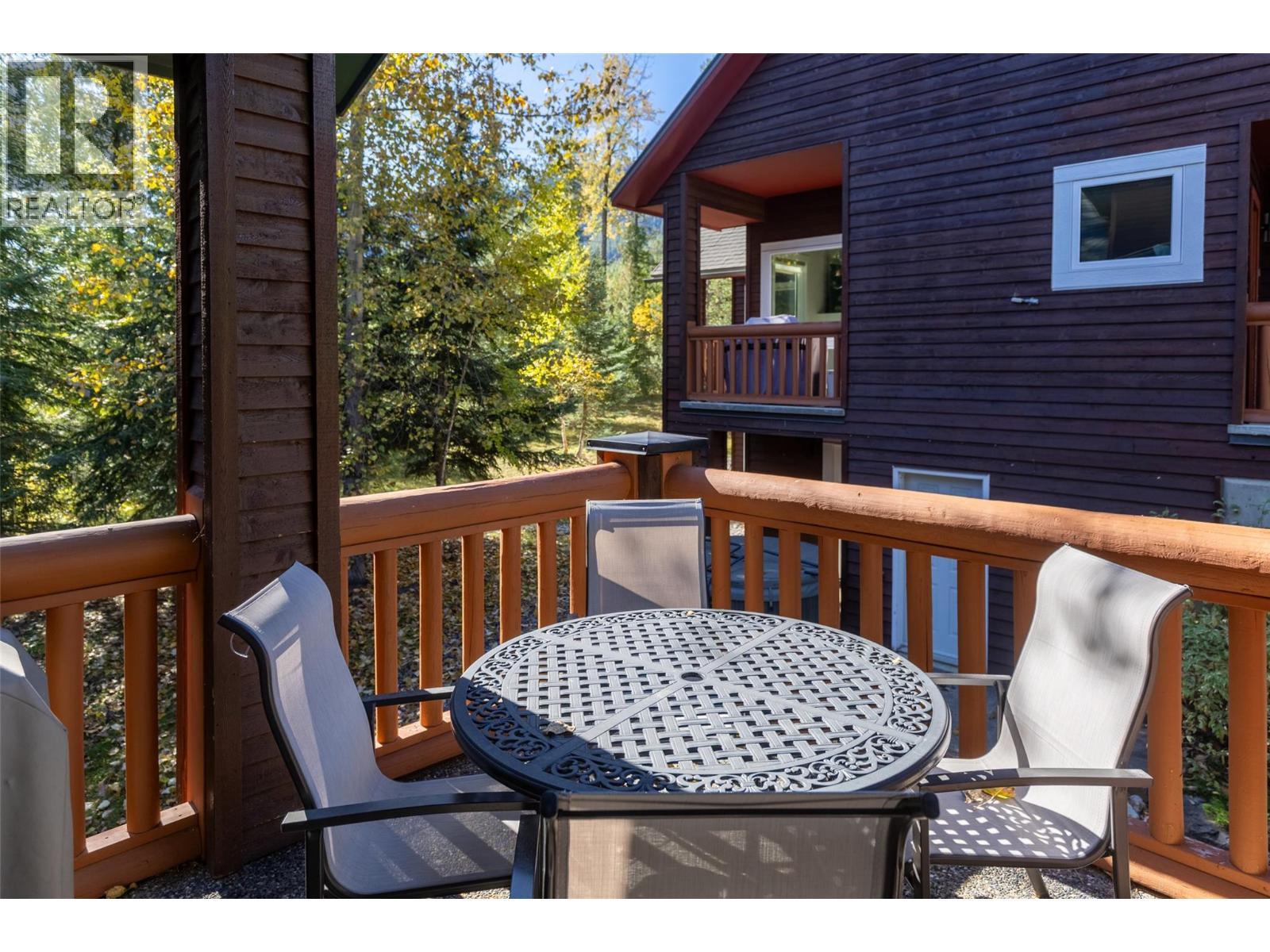 4576 Timberline Crescent Unit# 4, Fernie, BC - Outdoor With Deck Patio Veranda With Exterior