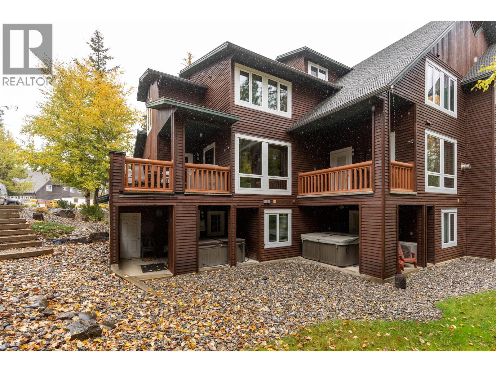 4576 Timberline Crescent Unit# 4, Fernie, BC - Outdoor With Deck Patio Veranda
