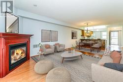 Virtually-Staged Living Area (with view to Dining) -