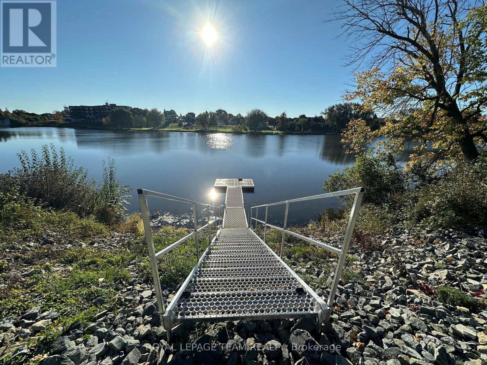 Doc included, erosion controlled waterfront - 504 Barrage Street, Casselman, ON - Outdoor With Body Of Water With View