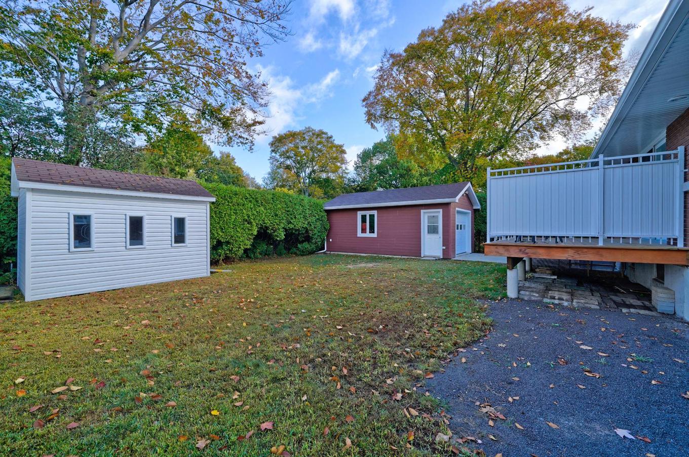 Backyard - 155 Rue Vanier, Sorel-Tracy, QC - Outdoor