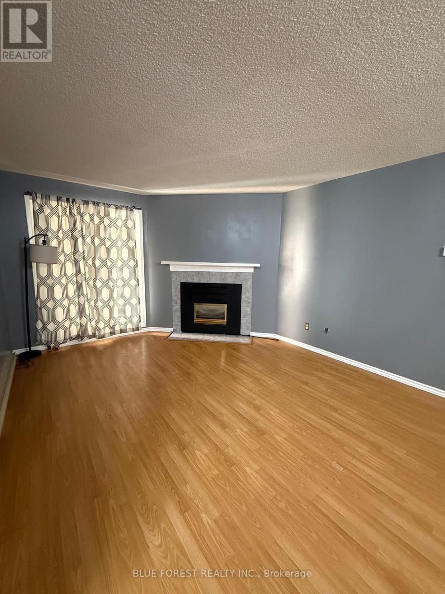 111 - 2228 Trafalgar Street, London East (East I), ON - Indoor Photo Showing Living Room With Fireplace