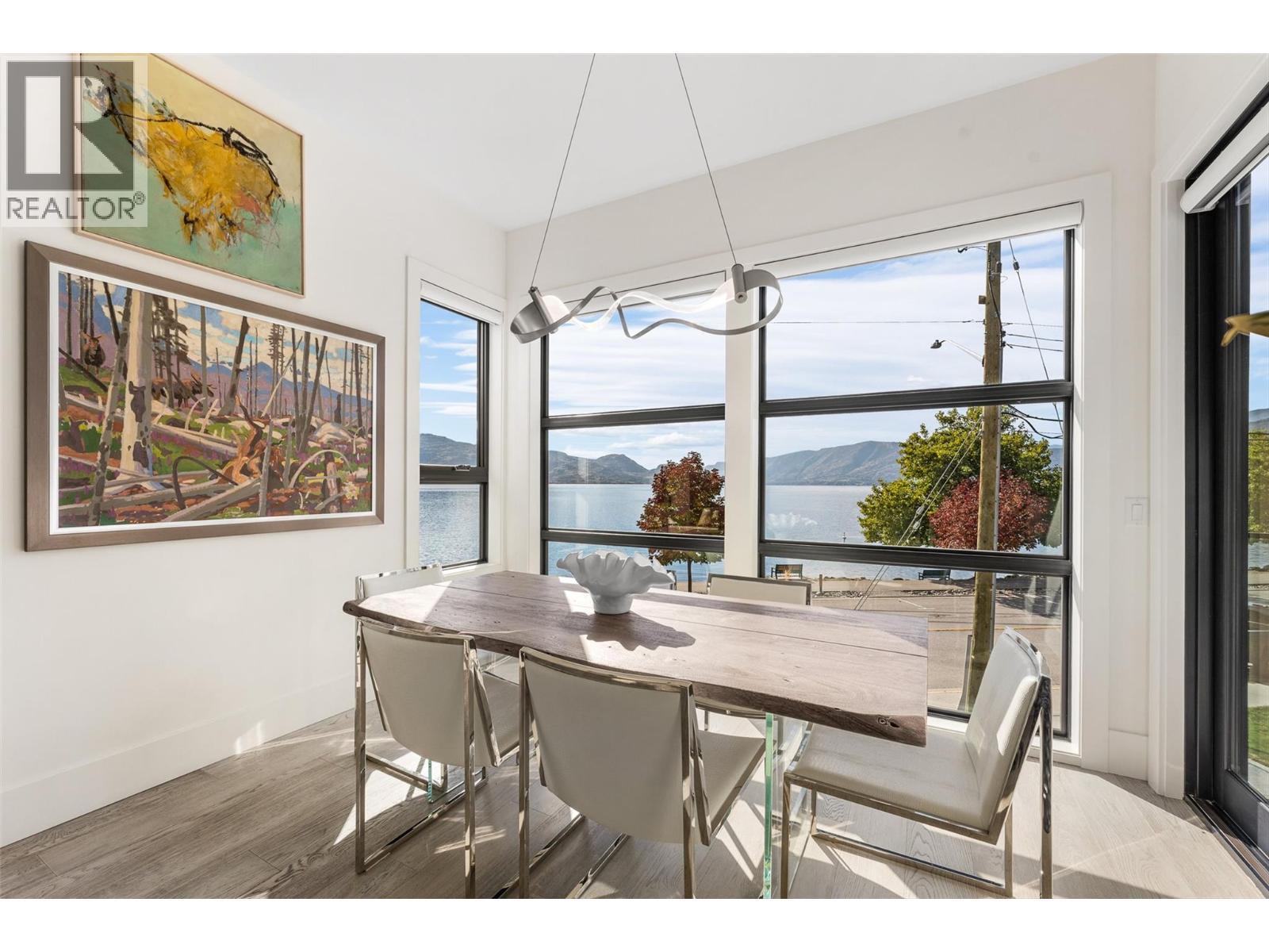 4364 Beach Avenue Unit# 1, Peachland, BC - Indoor Photo Showing Dining Room