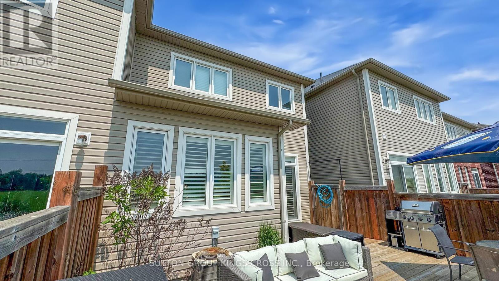 Backyard - 119 Wagner Crescent, Essa, ON - Outdoor With Deck Patio Veranda