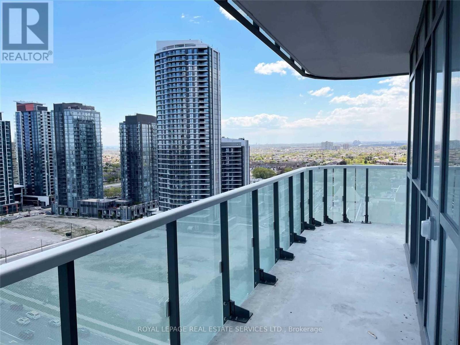 1909 - 8 Nahani Way, Mississauga, ON - Outdoor With Balcony With View