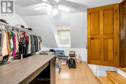Huge walk-in primary bedroom closet -