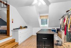 Huge walk-in primary bedroom closet -