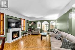 Large open living/dining room -