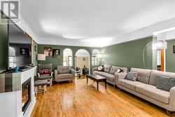 Large open living/dining room -