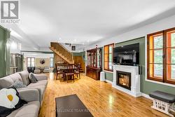 Large open living/dining room -