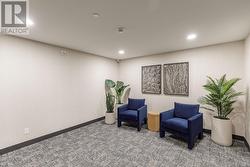 Elevator waiting area -