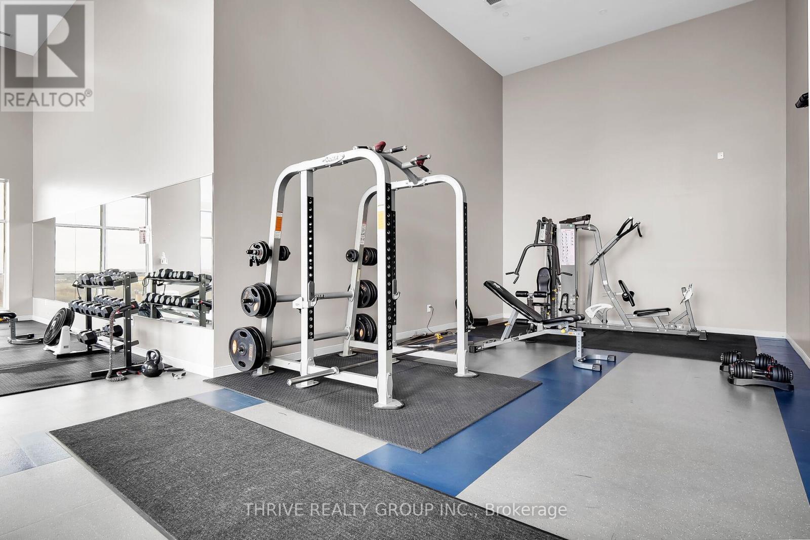 2202 - 505 Talbot Street, London East (East F), ON - Indoor Photo Showing Gym Room
