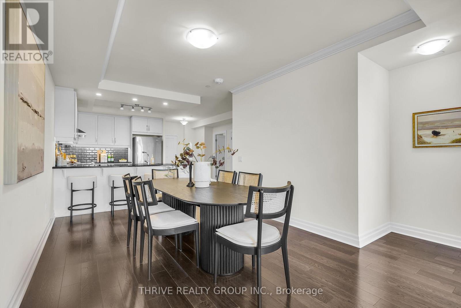 2202 - 505 Talbot Street, London East (East F), ON - Indoor Photo Showing Dining Room