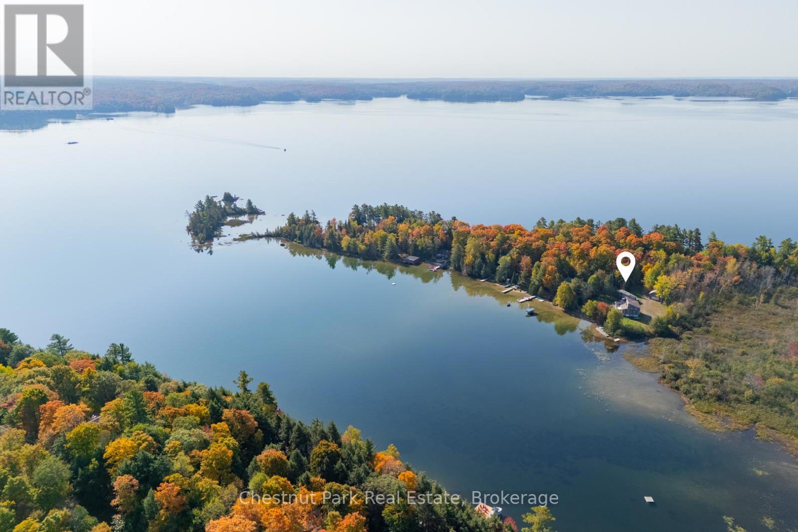 170 Long Point Road, Huntsville (Stisted), ON - Outdoor With Body Of Water With View