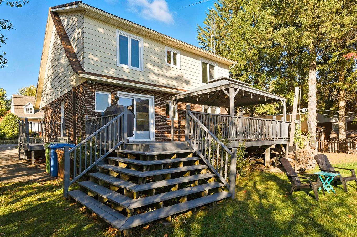 Face arrière - 1363 Rue Des Ormes, Prévost, QC - Outdoor With Deck Patio Veranda