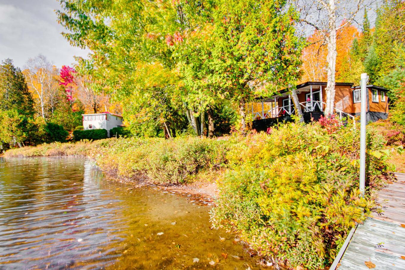 Back facade - 251 Ch. De La Chapelle, Saint-Mathieu-Du-Parc, QC - Outdoor With Body Of Water