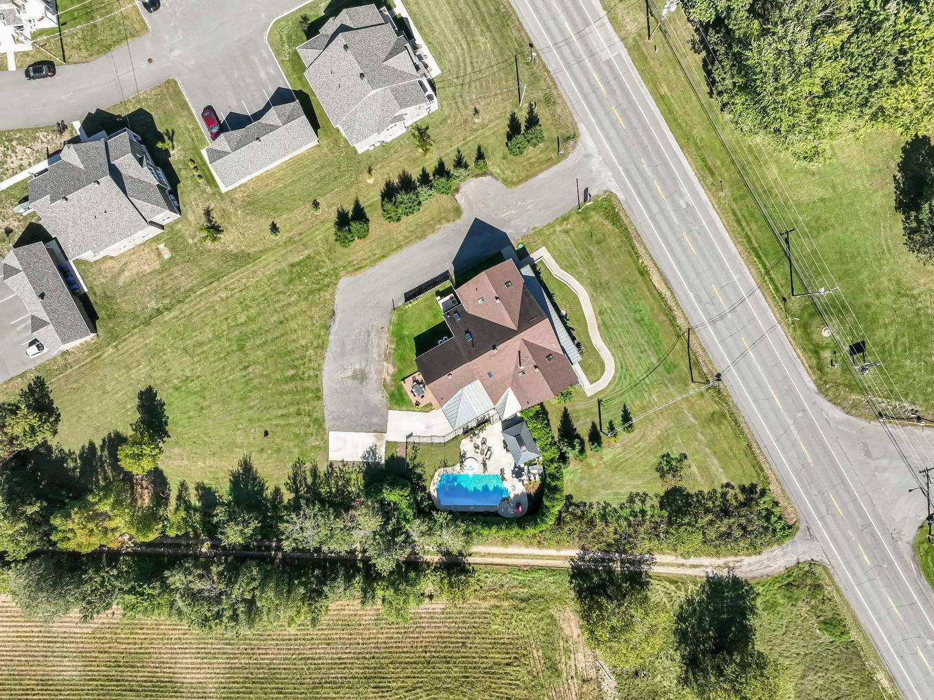 Photo aérienne - 1424 Ch. Des Patriotes, Sorel-Tracy, QC - Outdoor With View