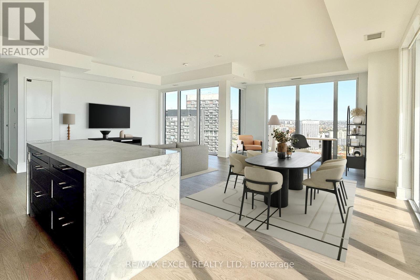 3409 - 30 Inn On The Park Drive, Toronto, ON - Indoor Photo Showing Dining Room