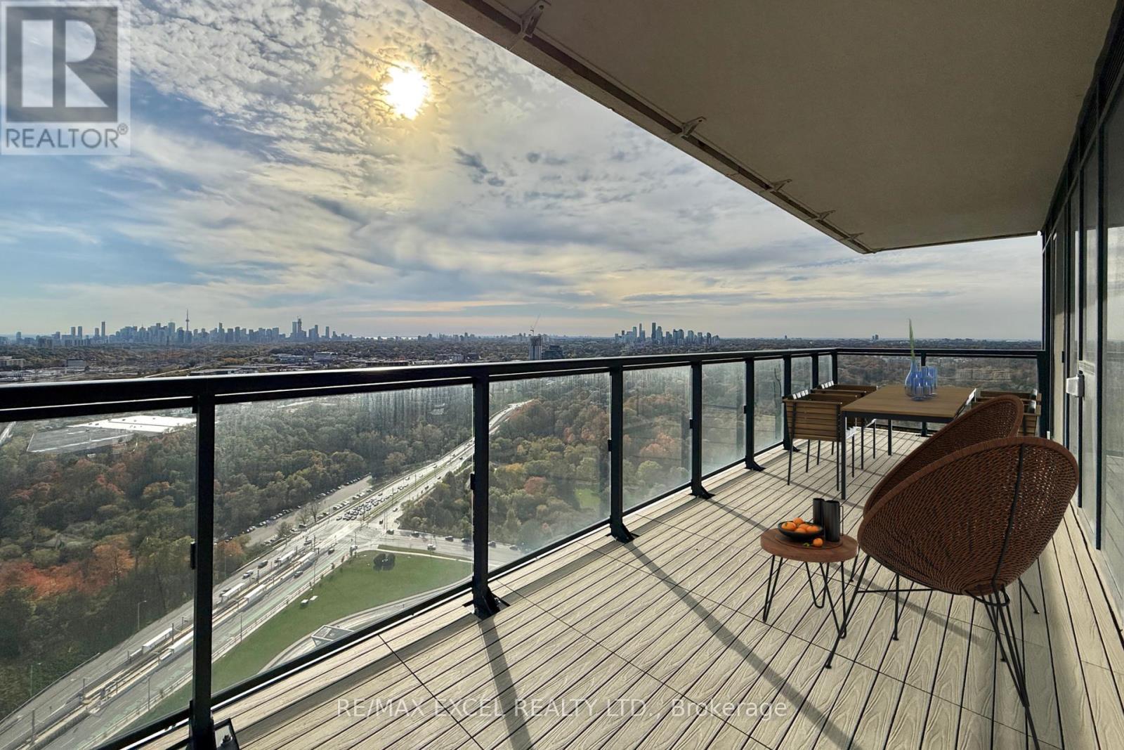 3409 - 30 Inn On The Park Drive, Toronto, ON - Outdoor With Balcony With View With Exterior