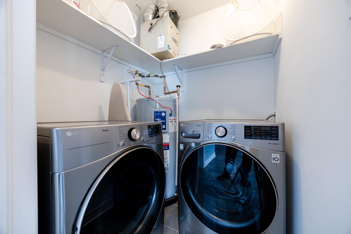 Salle de lavage - 6-221 Boul. Bouchard, Dorval, QC - Indoor Photo Showing Laundry Room