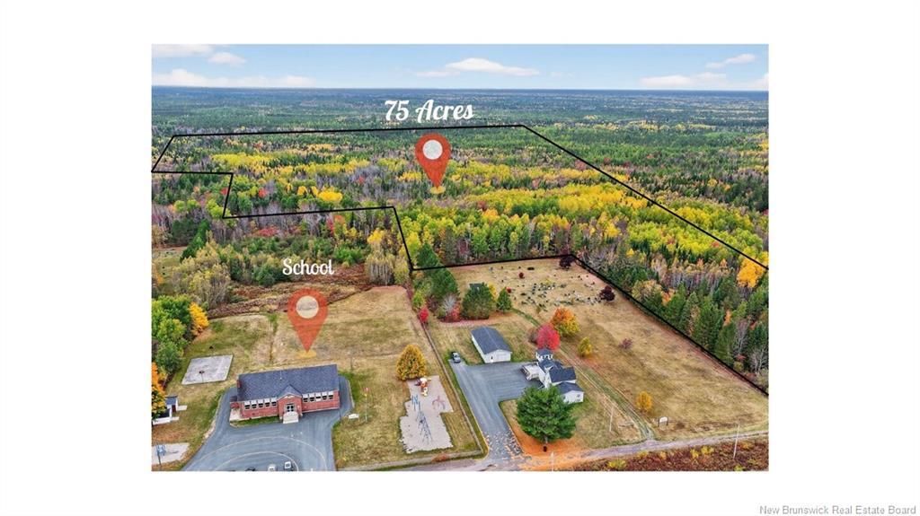 Land On West Side Harcourt Rd, Adamsville, NB