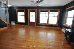 Pine Floors, lots of windows -