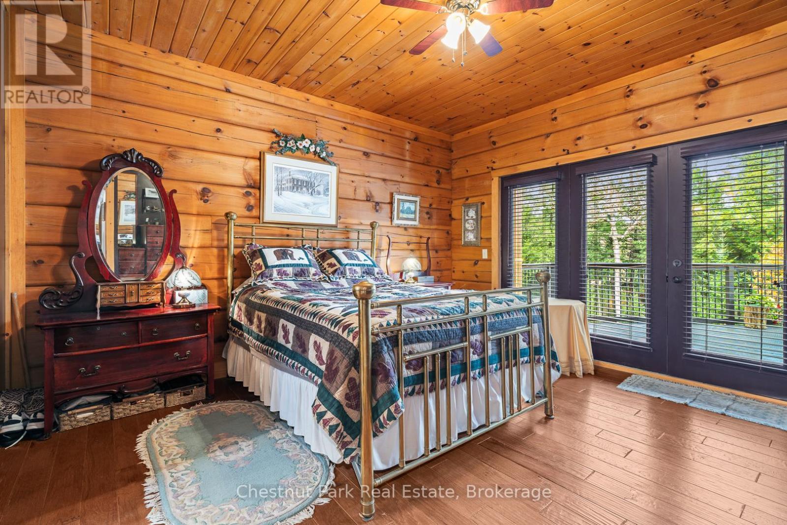 121 Poor Mans Road, Parry Sound Remote Area (Lount), ON - Indoor Photo Showing Bedroom