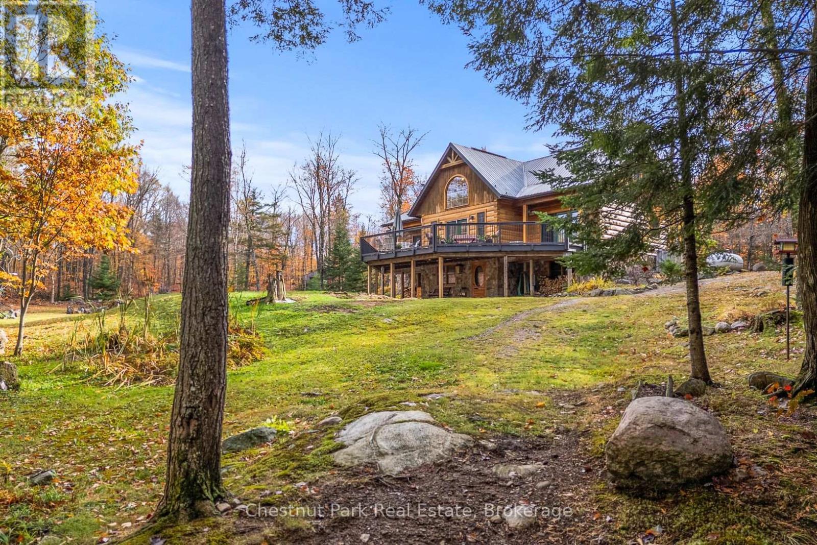 121 Poor Mans Road, Parry Sound Remote Area (Lount), ON - Outdoor With Deck Patio Veranda