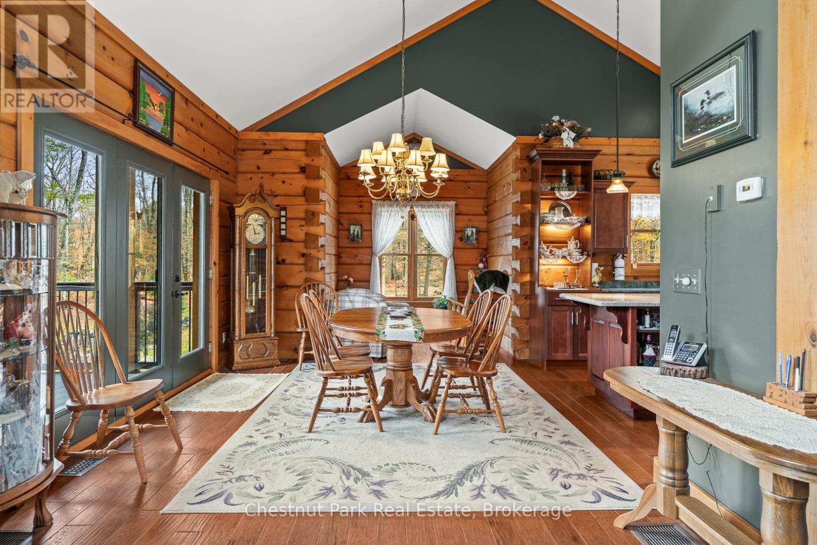 121 Poor Mans Road, Parry Sound Remote Area (Lount), ON - Indoor Photo Showing Dining Room