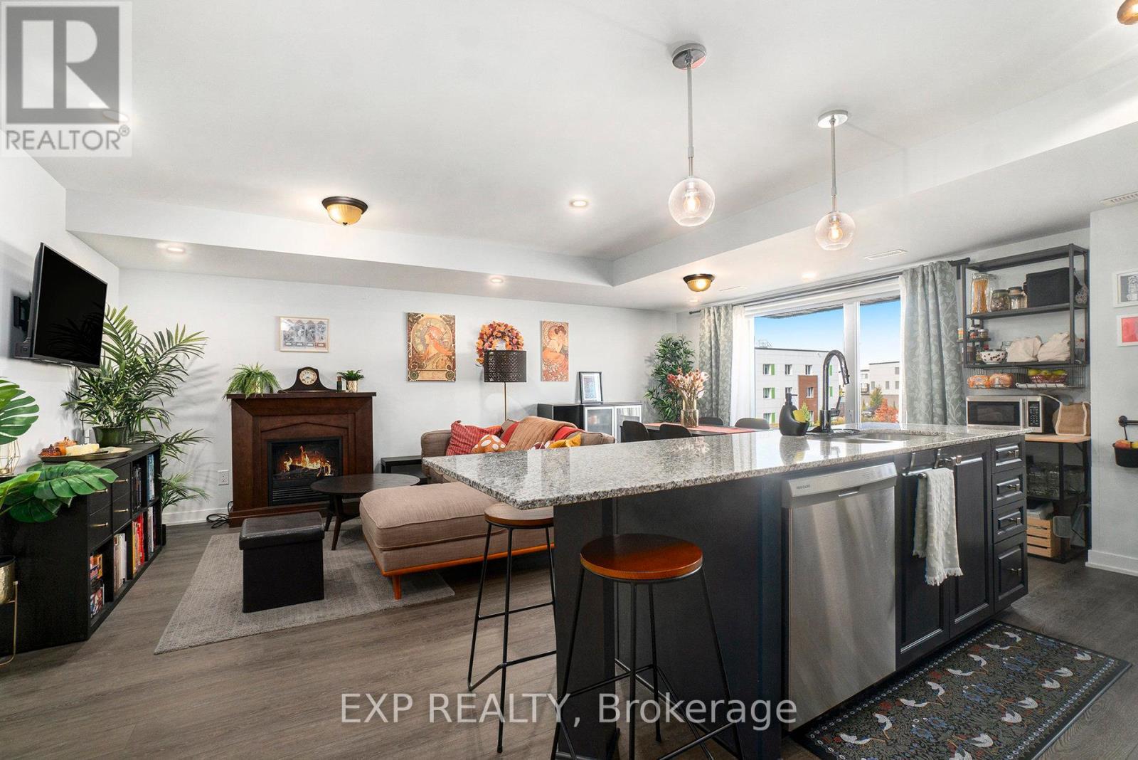 770 Mikinak Road, Ottawa, ON - Indoor With Fireplace