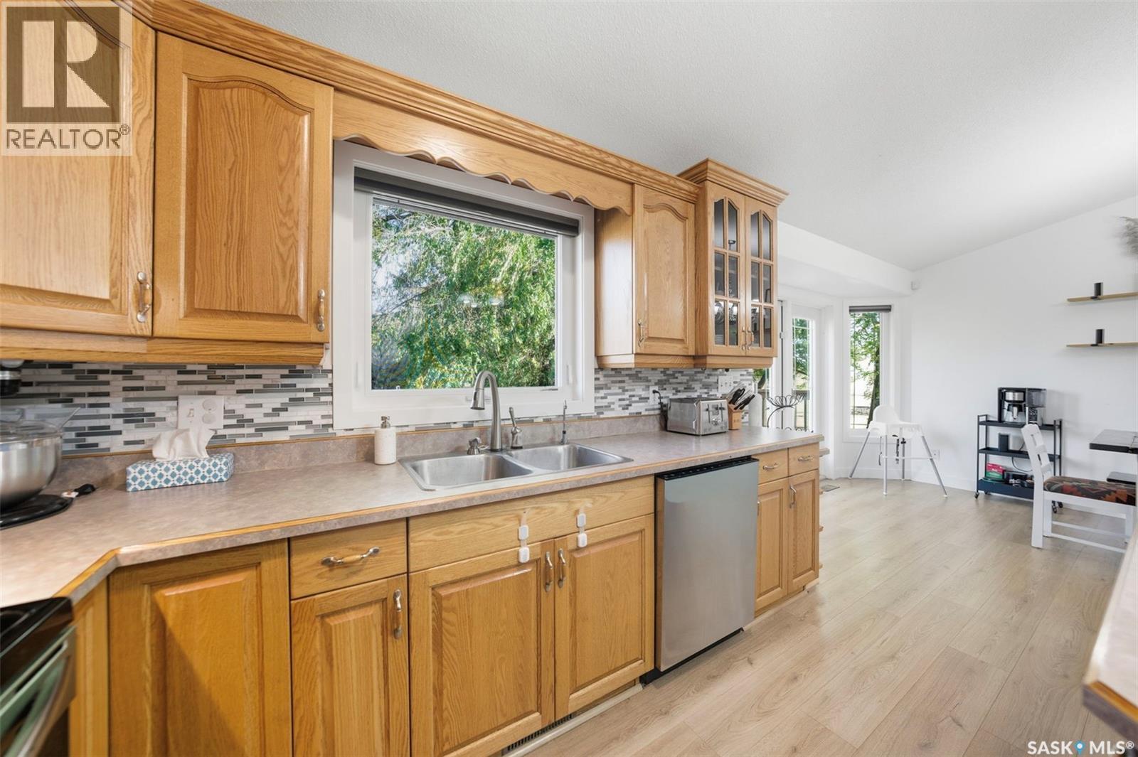 Wood-Sparrow Acreage, Vanscoy Rm No. 345, SK - Indoor Photo Showing Kitchen With Double Sink