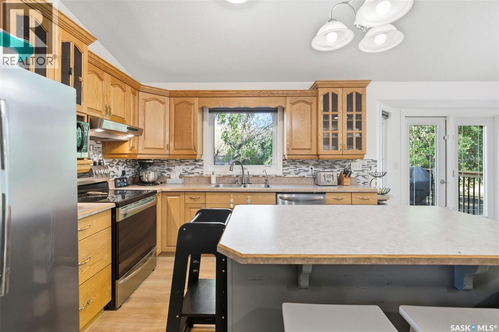 Wood-Sparrow Acreage, Vanscoy Rm No. 345, SK - Indoor Photo Showing Kitchen With Double Sink