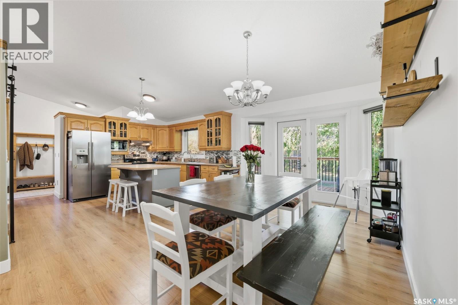Wood-Sparrow Acreage, Vanscoy Rm No. 345, SK - Indoor Photo Showing Dining Room