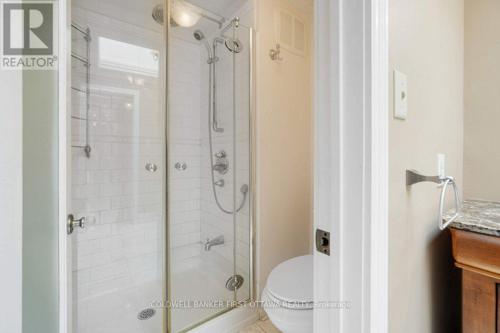 Primary Bedroom Bath with Shower & Toilet. - 543 Besserer Street, Ottawa, ON - Indoor Photo Showing Bathroom