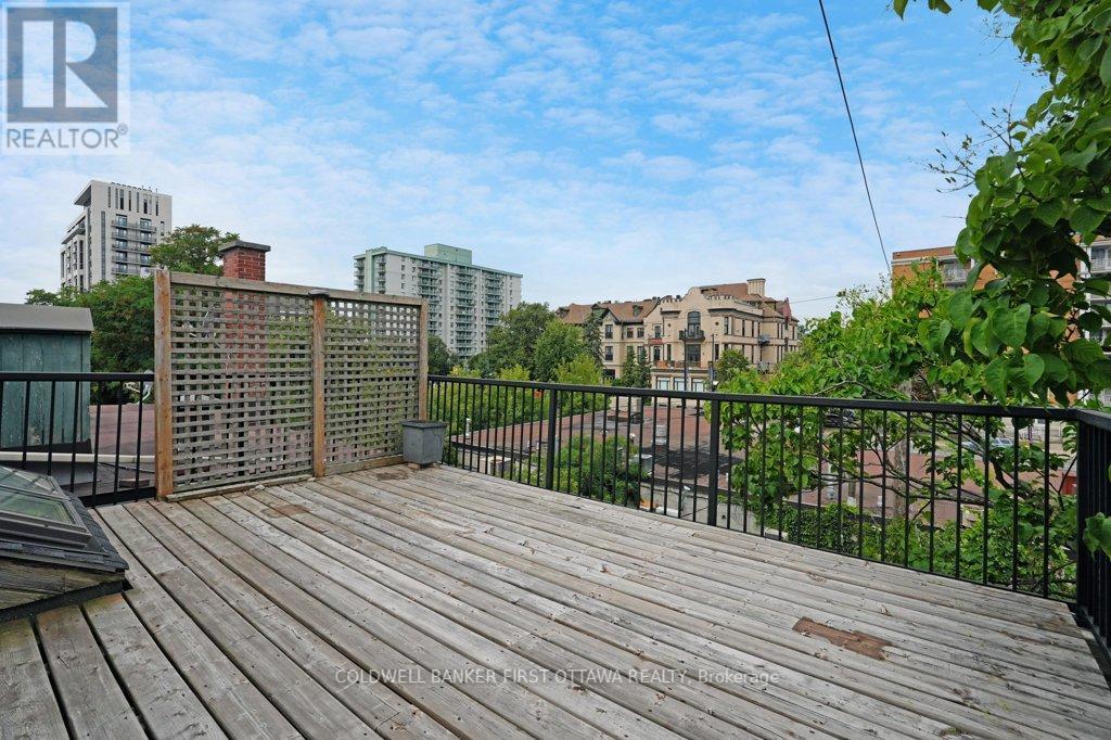 3rd Floor Deck View - 543 Besserer Street, Ottawa, ON - Outdoor With Deck Patio Veranda