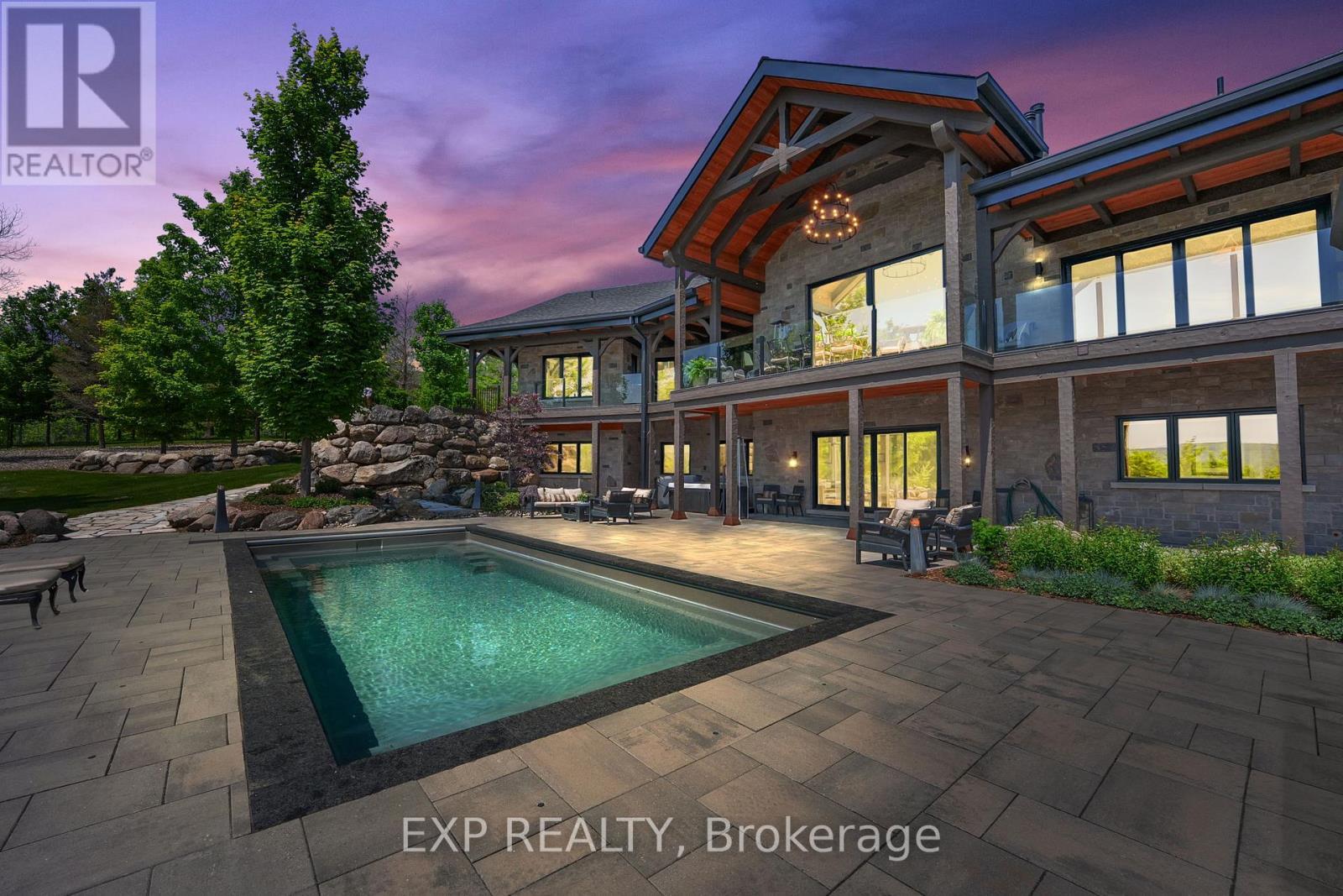 Kimberley - 195718 Grey 7 Road, Grey Highlands, ON - Outdoor With In Ground Pool