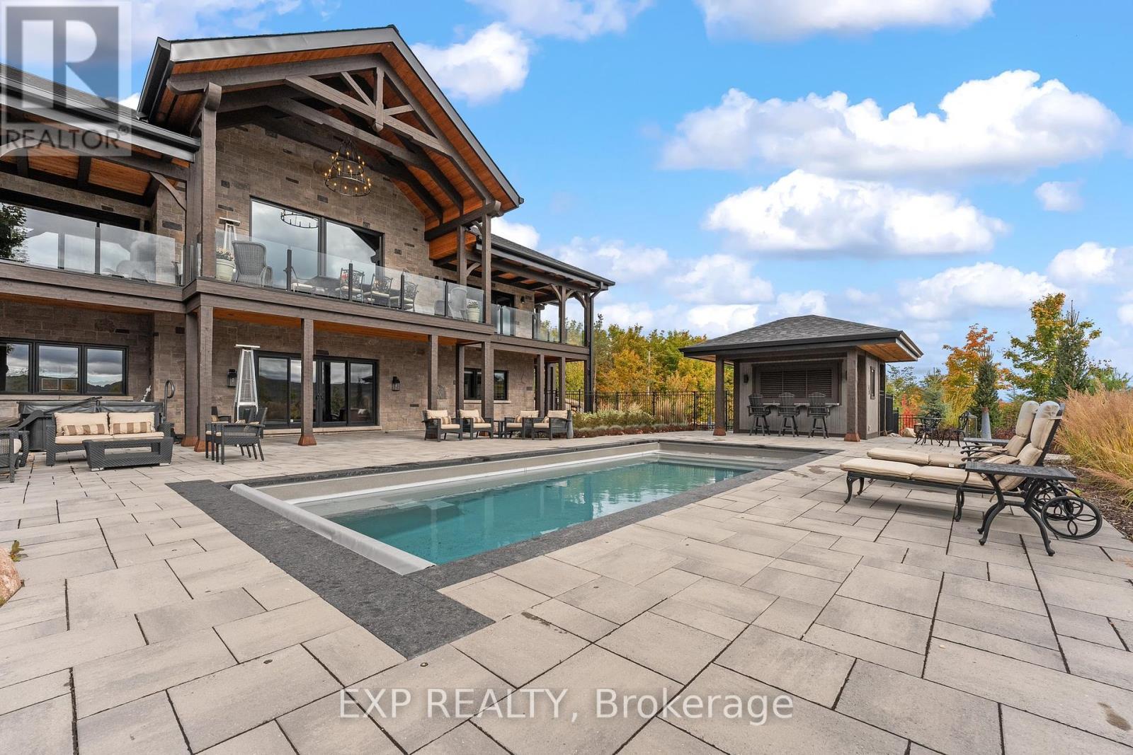 Kimberley - 195718 Grey 7 Road, Grey Highlands, ON - Outdoor With In Ground Pool With Deck Patio Veranda