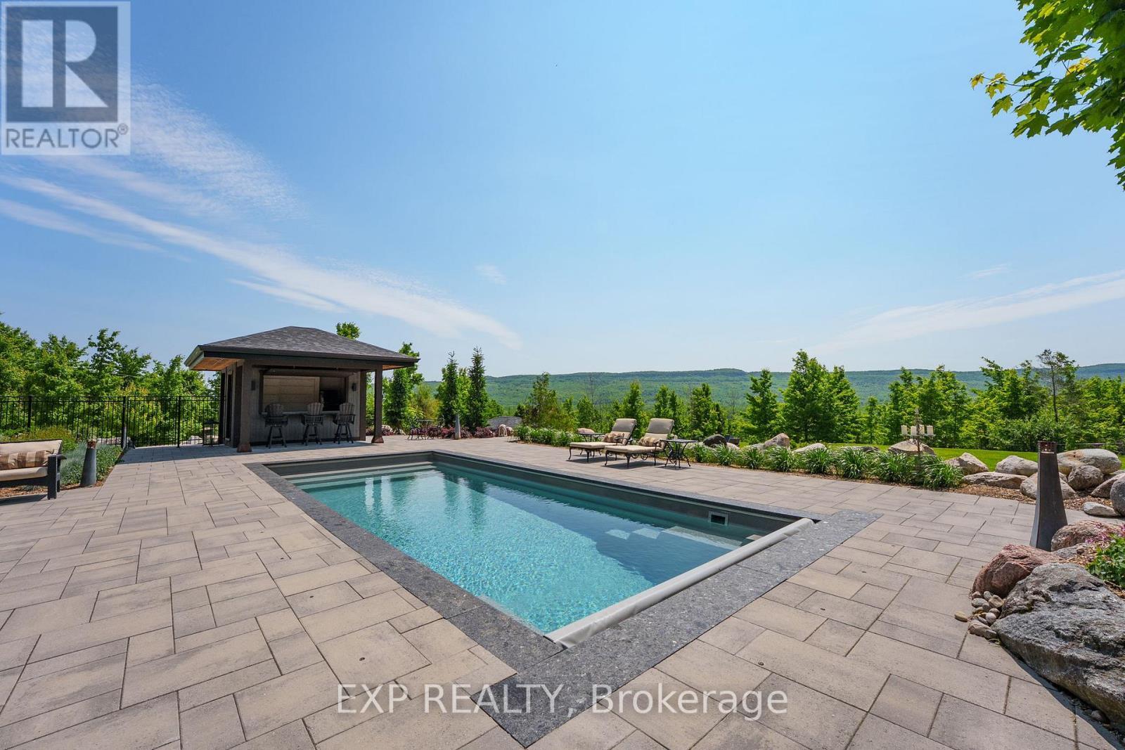 Kimberley - 195718 Grey 7 Road, Grey Highlands, ON - Outdoor With In Ground Pool