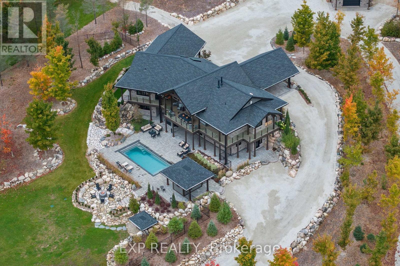 Kimberley - 195718 Grey 7 Road, Grey Highlands, ON - Outdoor With In Ground Pool With View