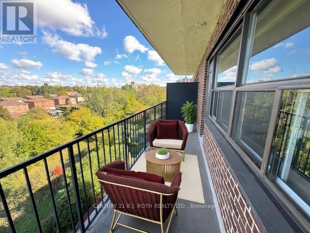 Balcony North Virtual Stage Photo - 610 - 50 Gulliver Road, Toronto, ON - Outdoor With Balcony With Exterior