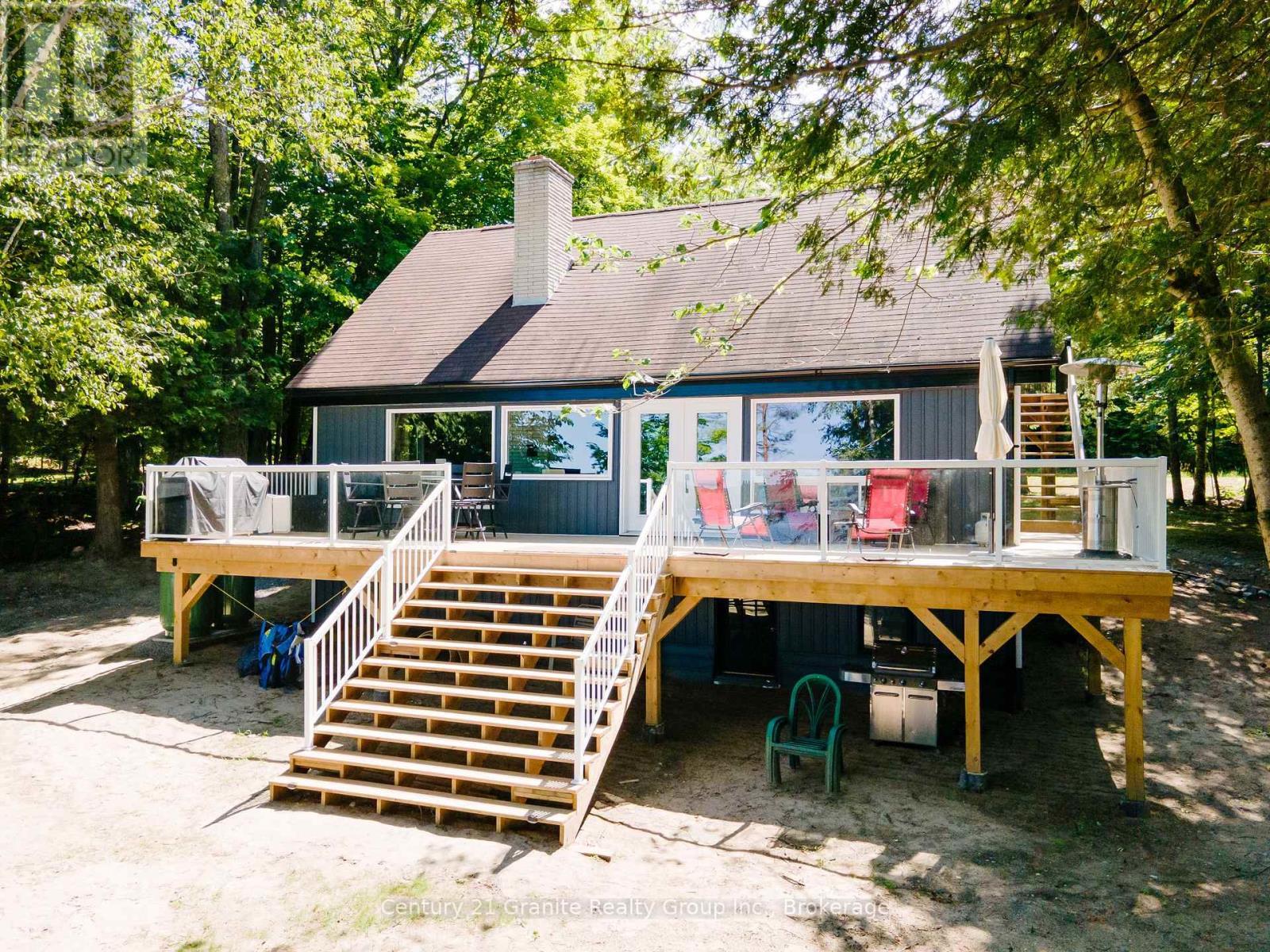 2347 Kashagawigamog Lake Road, Minden Hills (Minden), ON - Outdoor With Deck Patio Veranda