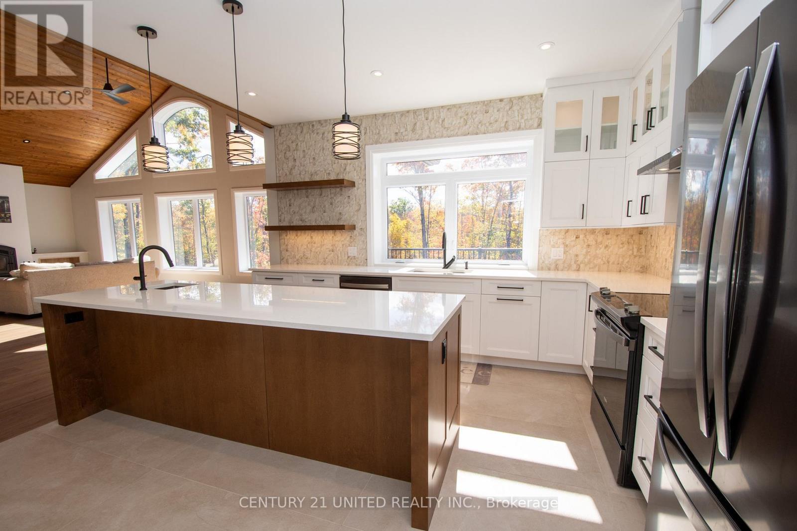 318 County Road 47, Havelock-Belmont-Methuen (Belmont-Methuen), ON - Indoor Photo Showing Kitchen With Upgraded Kitchen