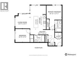 Split floor plan layout -